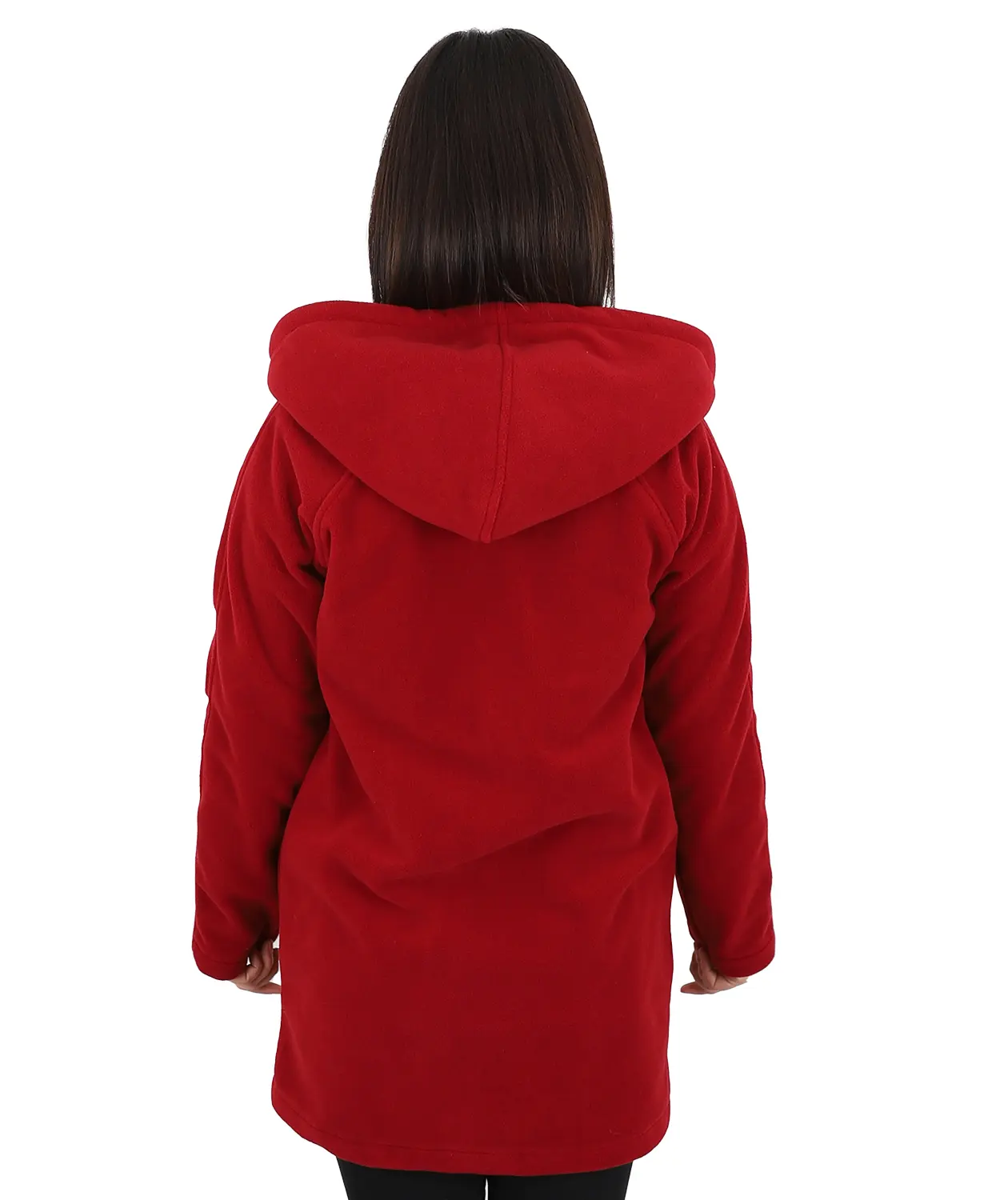 Kadın Polar - ZBPRKCKTR03-Bordo-3