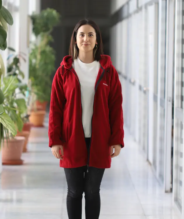 Kadın Polar - ZBPRKCKTR03-Bordo-6