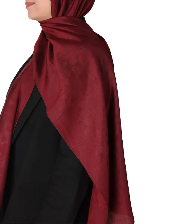 Premium Şal - ZNBSAL5-Bordo-5