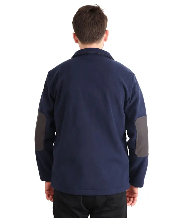 Softshell Garnili Polar Ceket - ZNBSFTGCKT1-Lacivert-4
