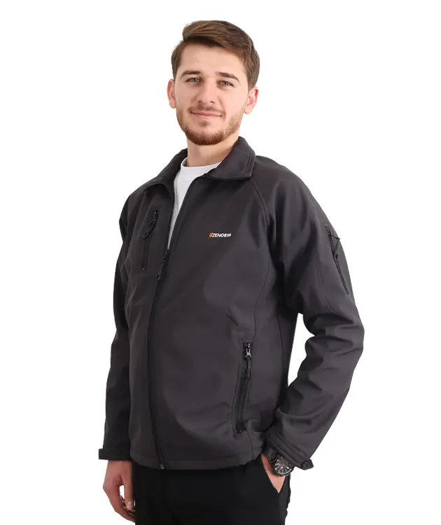 Erkek Softshell Ceket - ZNBSFTCKT01-Antrasit-5