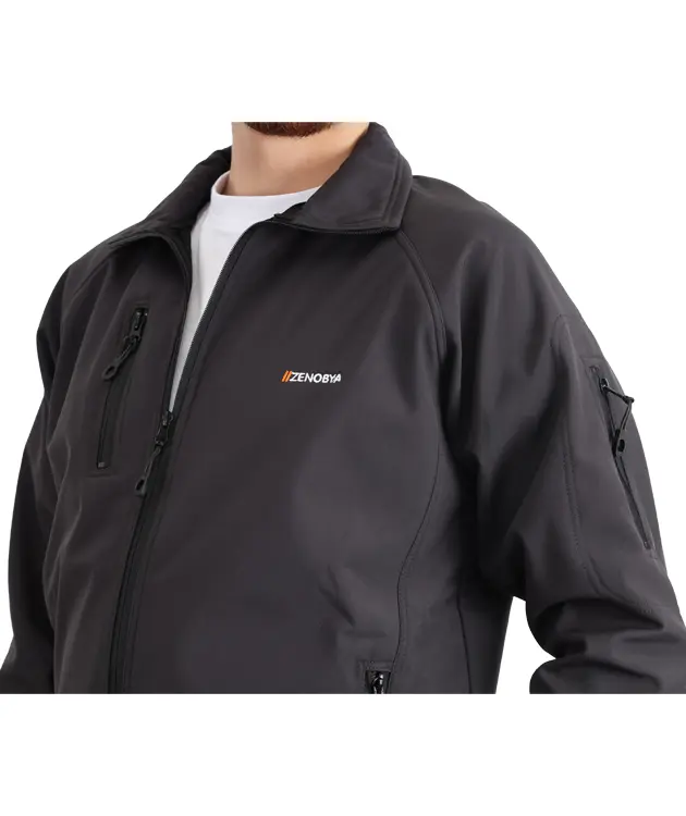 Erkek Softshell Ceket - ZNBSFTCKT01-Antrasit-3