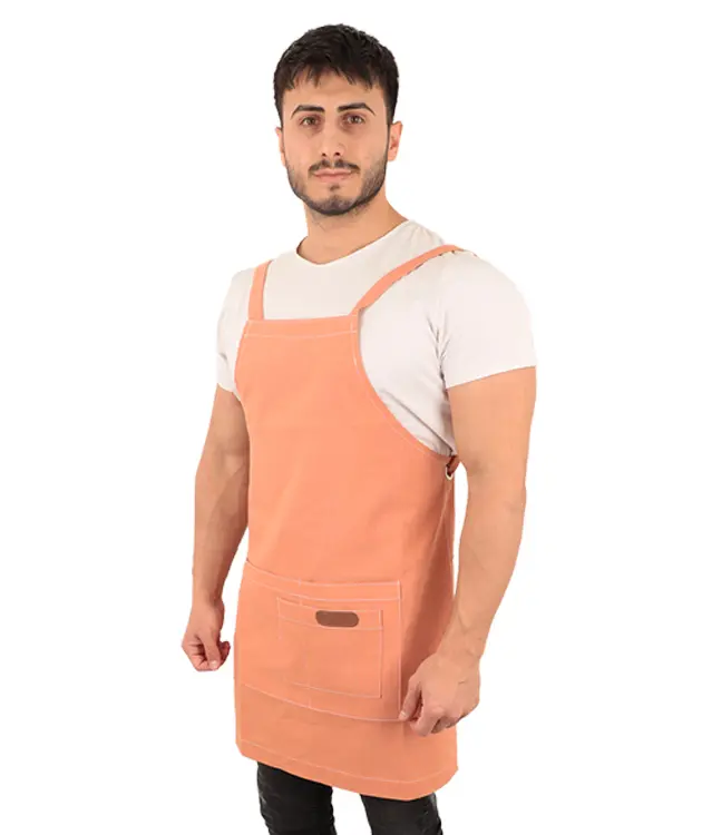 Çok Amaçlı Önlük - ZNBNLKCAM08-Somon-3