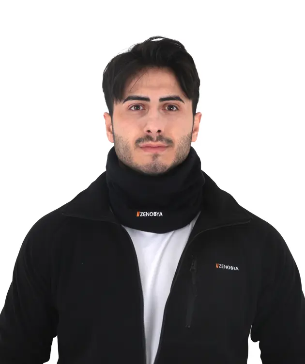 Erkek Bere / Boyunluk - ZBPBYNLKE05-Siyah-2